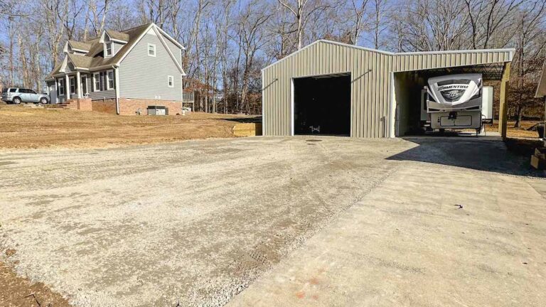 Once the garage is built