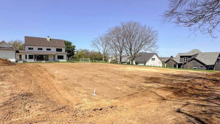 Once excavation is complete