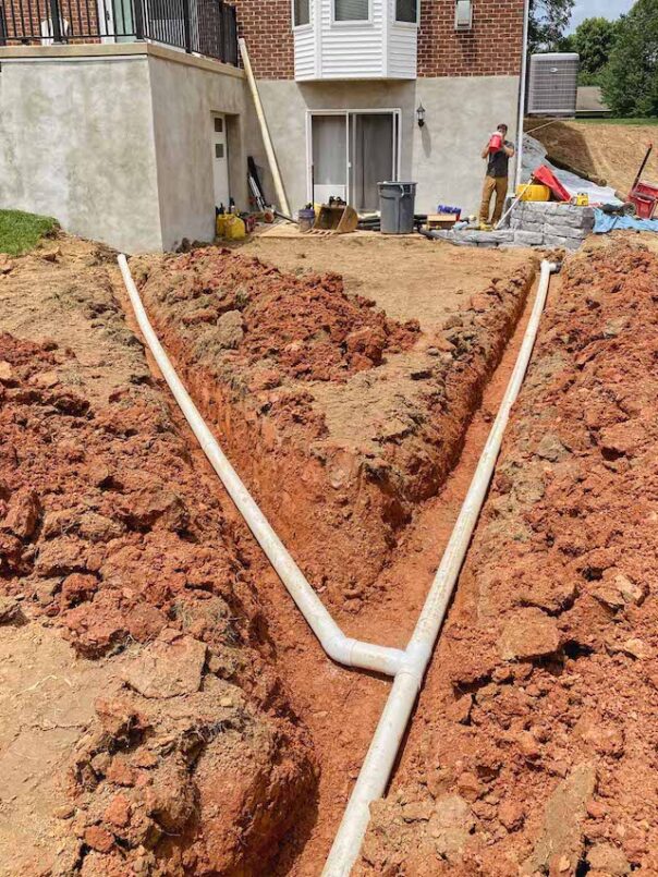 Storm Water Management & Rosetta Koda Wall 2 To protect the home's foundation
