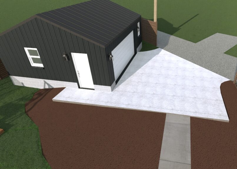 To bring the project to life before construction