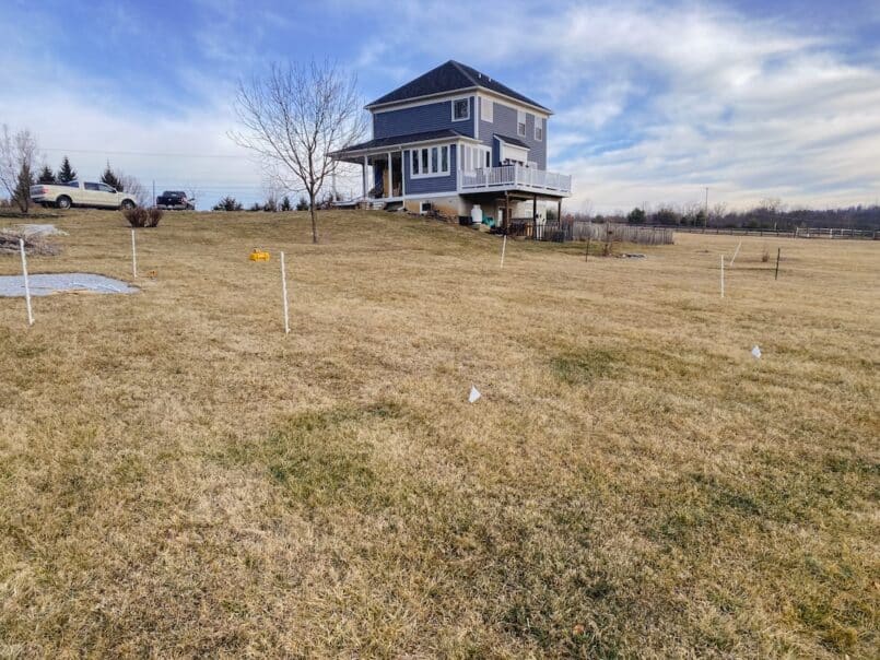 Before construction begins