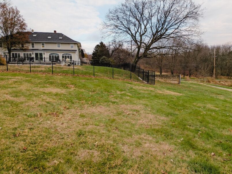 Before the installation of the new