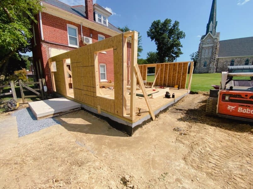 Construction above ground